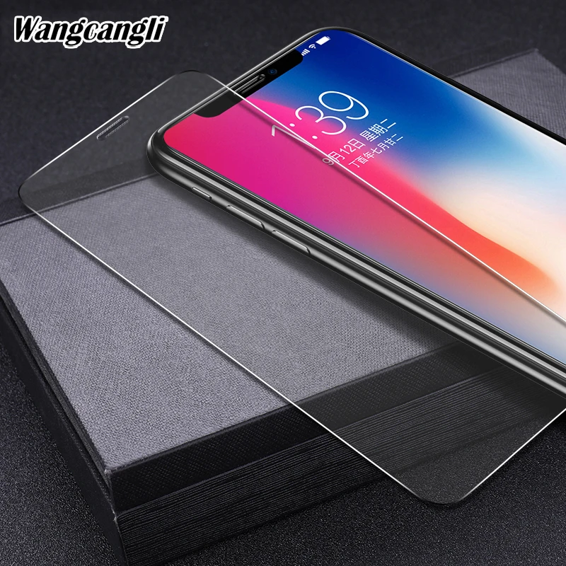 Защитная пленка wangcangli 9H для iPhone Xs Max из закаленного стекла X Xr|Защитные стёкла и
