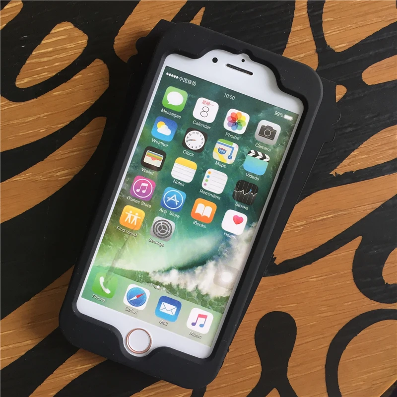 Lovely Beer And Coffee 3D Cute Cartoon Silicone Case For iPhone 6 6S Plus 7 8 X Skin Cover for football fans |