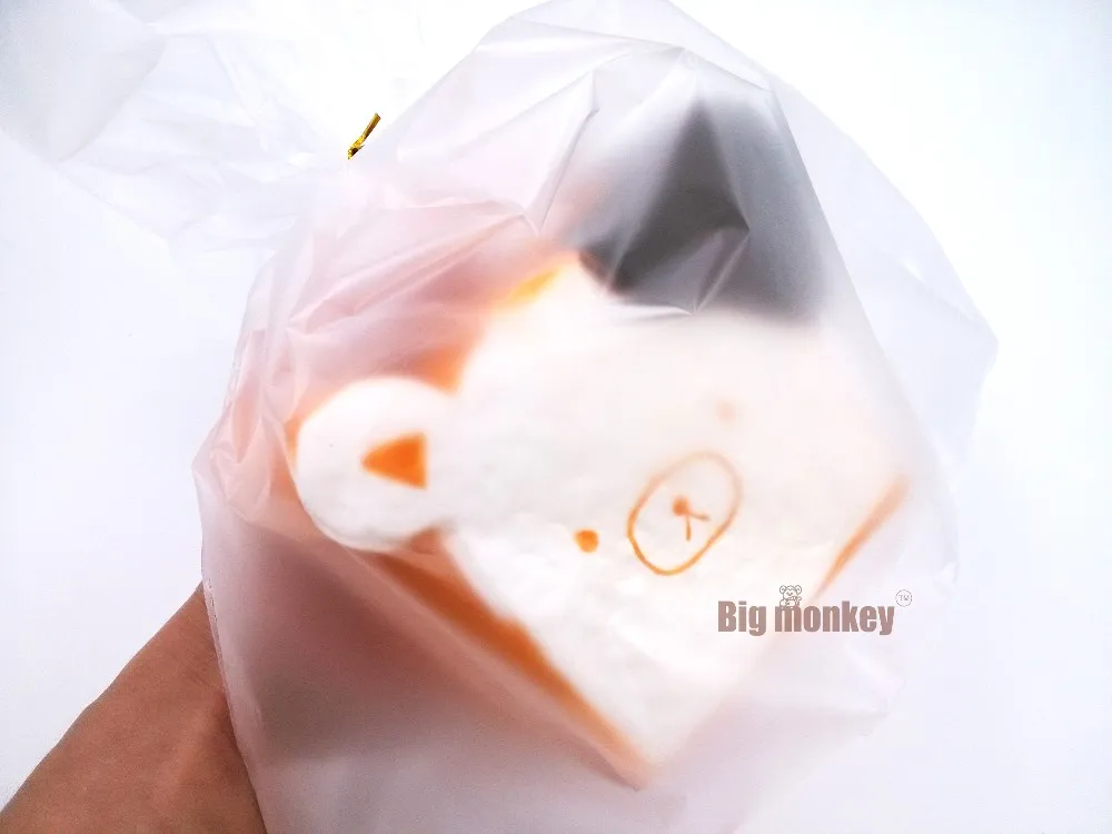 Новый хит продаж 1 шт. kawaii Редкие Мягкие Джамбо для продажи rilakkuma мягкие тосты