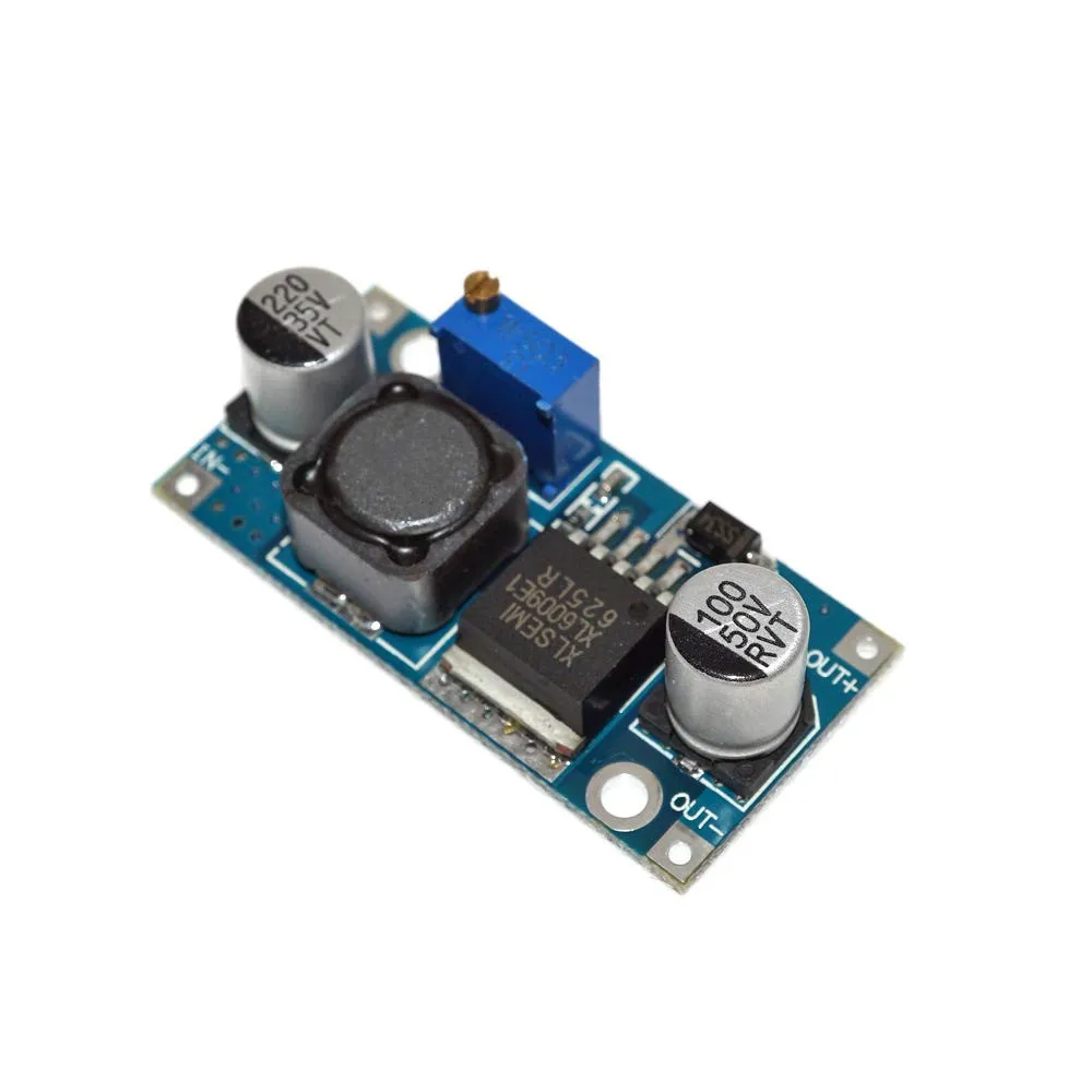 Open Source Technology Project синий 4A XL6009 DC Регулируемый Модуль источника питания с