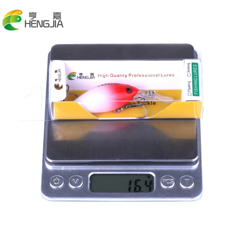 HENGJIA 6 шт. хорошие рыболовные приманки Minnow Профессиональное качество Penceil 8 см 8,5 г модель Горячие кренкбейты приманки Поппер CB042