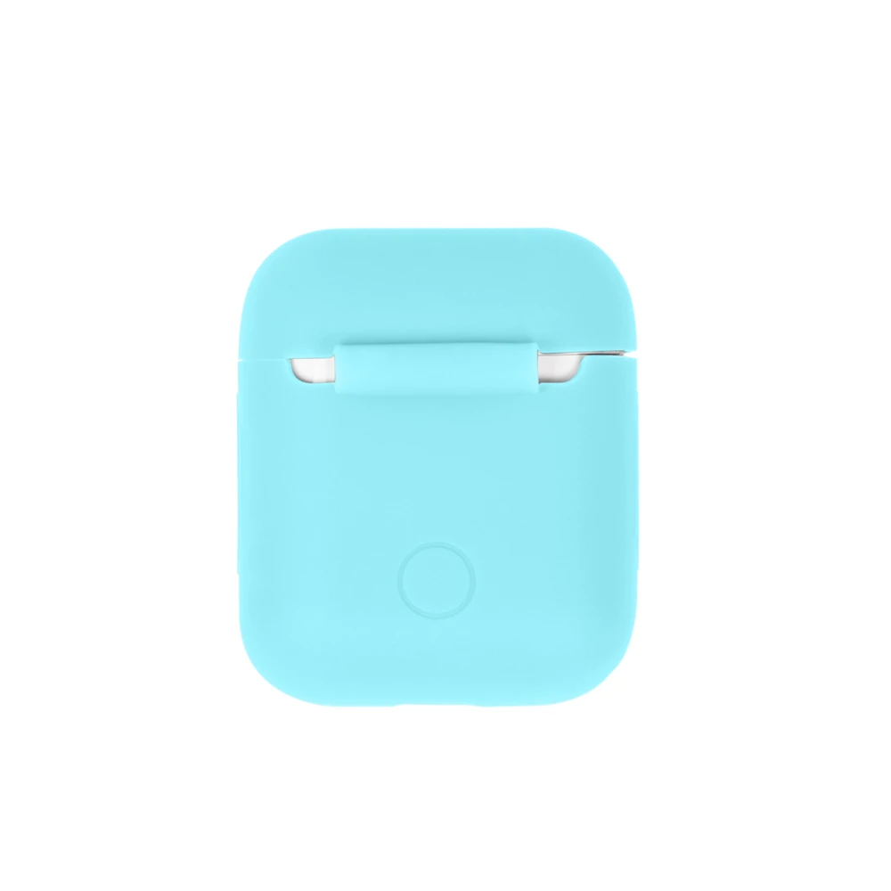 Защитный силиконовый чехол, чехол для Apple AirPods, настоящие Беспроводные наушники с защитой от ударов и скольжения с двух сторон