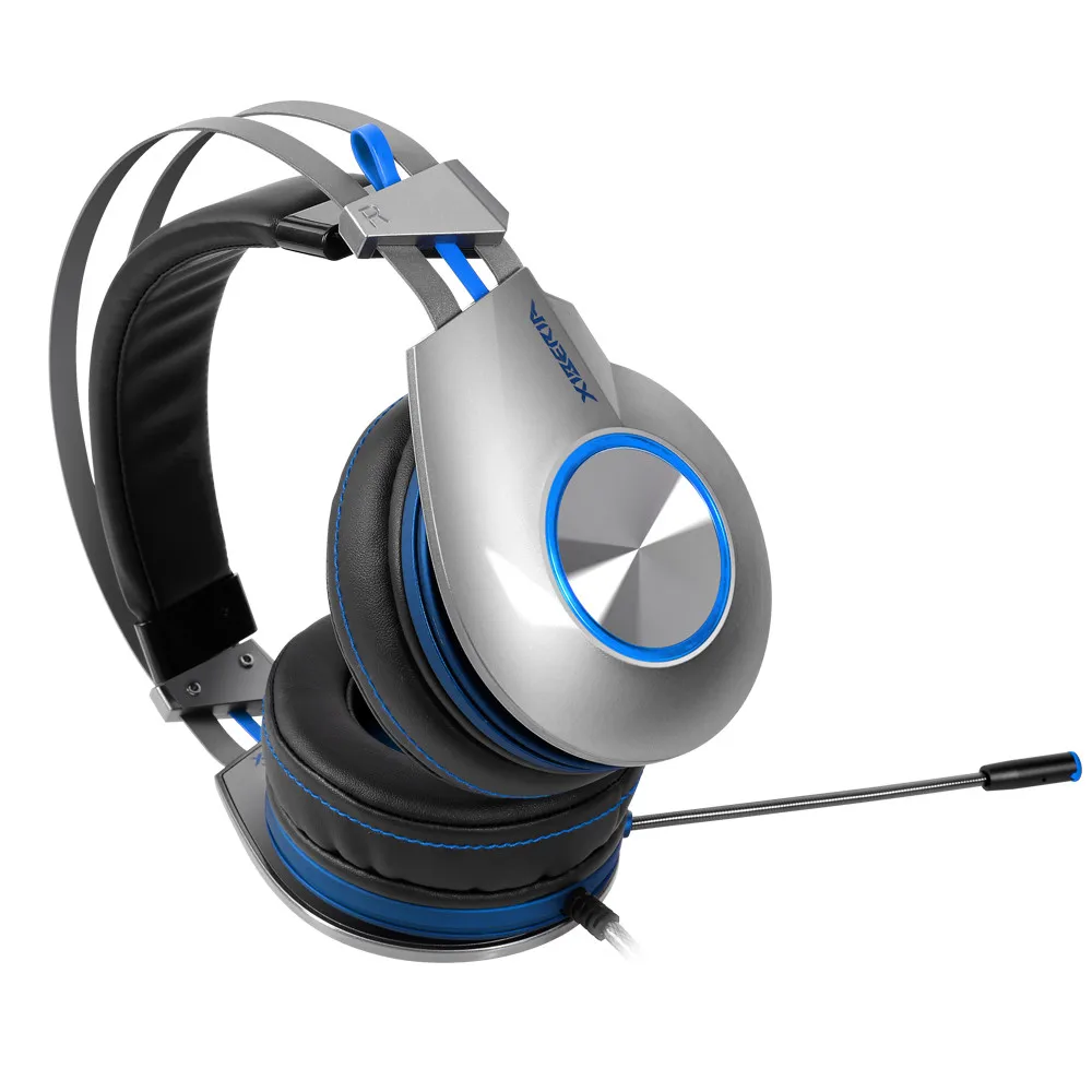 Xiberia K3/K5/k9/K10 Накладные наушники для ПК, игровая гарнитура, USB 7,1, виртуальное объемное звучание, стерео, бас, Pro, игровые наушники с микрофоном, светодиодный