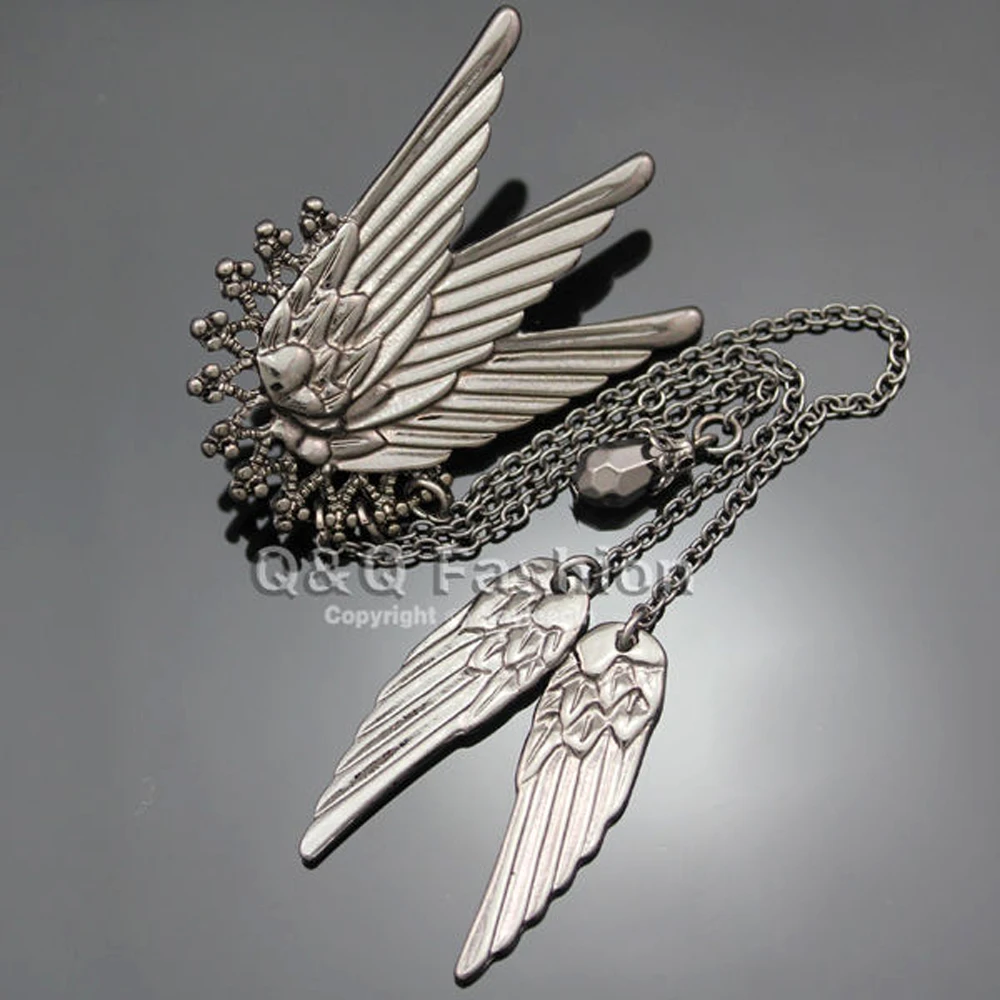 Волшебный хвост эльфа Крыло ангела Длинная цепочка кисточки ушные манжеты