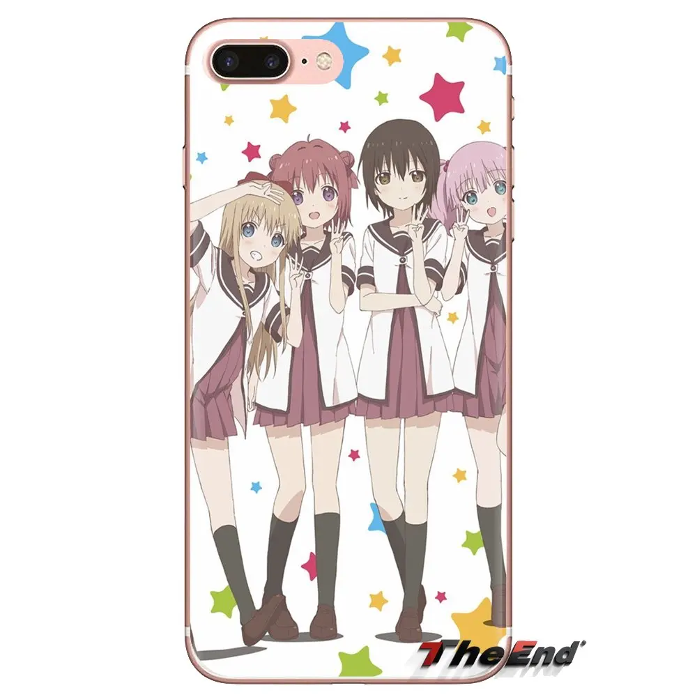 Мягкие прозрачные чехлы Yuru Yuri San Hai для LG Spirit Motorola Moto X4 E4 E5 G5 G5S G6 Z Z2 Z3 G2 G3 C Play Plus Mini |