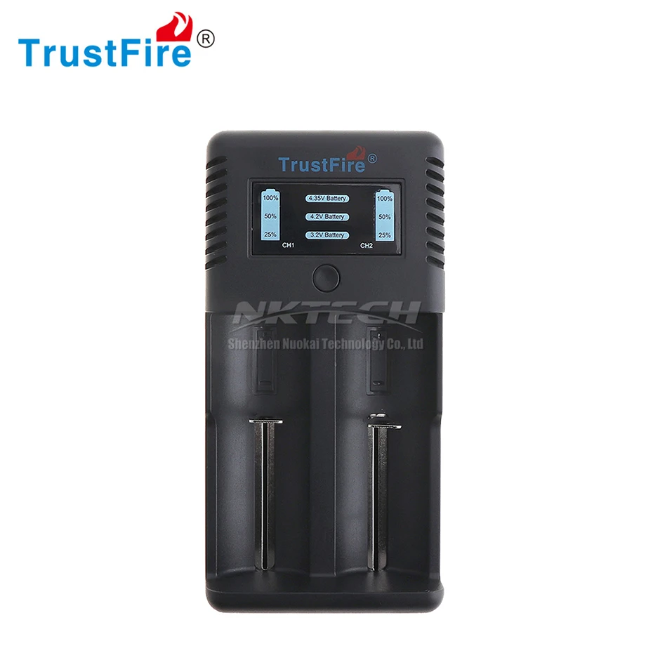Интеллектуальное зарядное устройство TrustFire дисплей быстрой зарядки подходит для