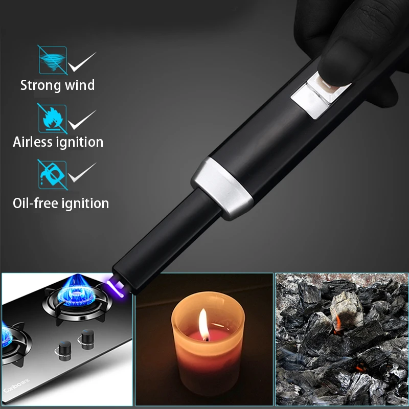 Новая дуговая ветрозащитная плазменная электронная зарядка USB кухонная