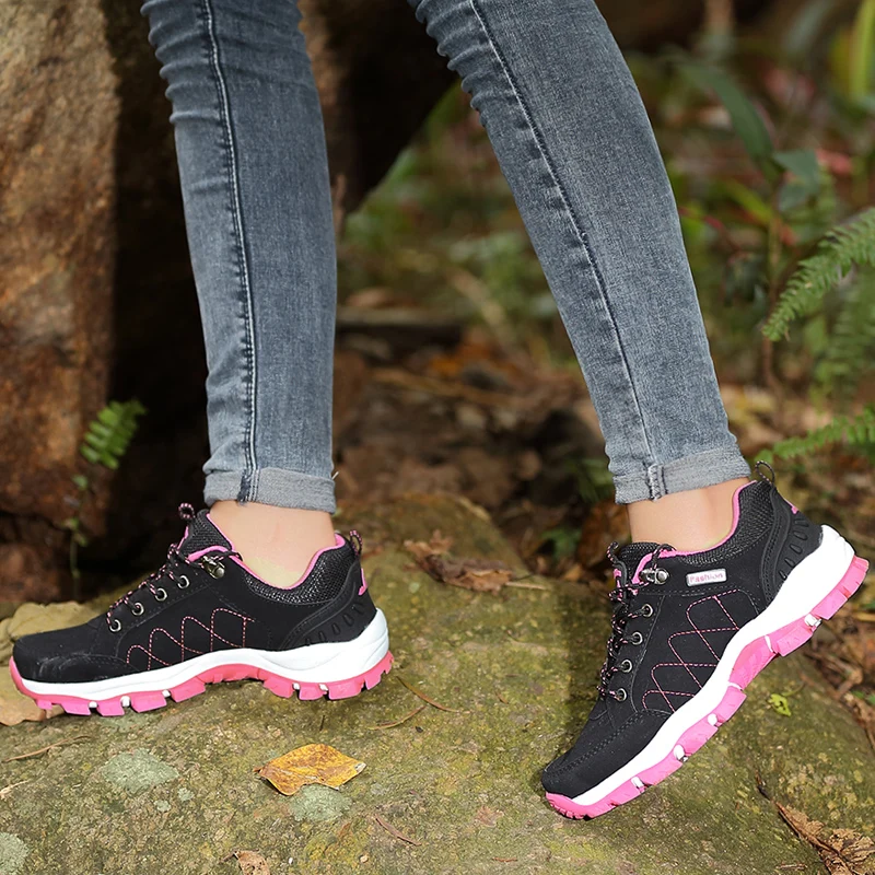 Loadingfunds Для Мужчин's женщин Пеший Туризм треккинговые ботинки дышащий Открытый