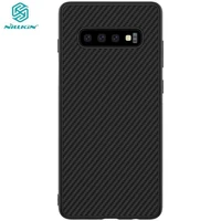 case for samsung galaxy s10 plus s10 s10e nillkin synthetic fiber carbon fiber pp back cover for samsung galaxy s10 plus case