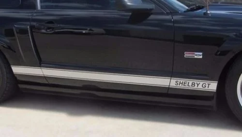 Для 1 набора/2 шт SHELBY GT FORD MUSTANG виниловая наклейка наклейки для двери автомобиля в