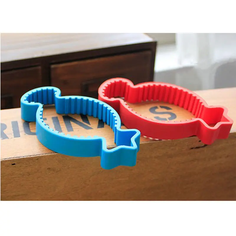 Простой в использовании ручной нескользящий штопор для крышки банки открывалка