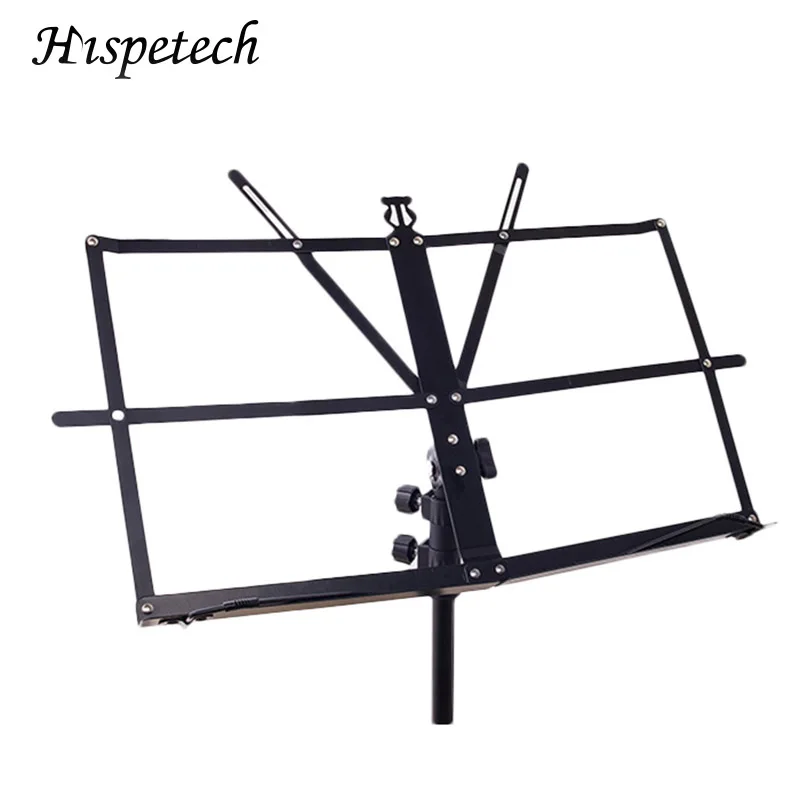 Черная металлическая Музыкальная подставка HISPETECH аксессуары для гитары