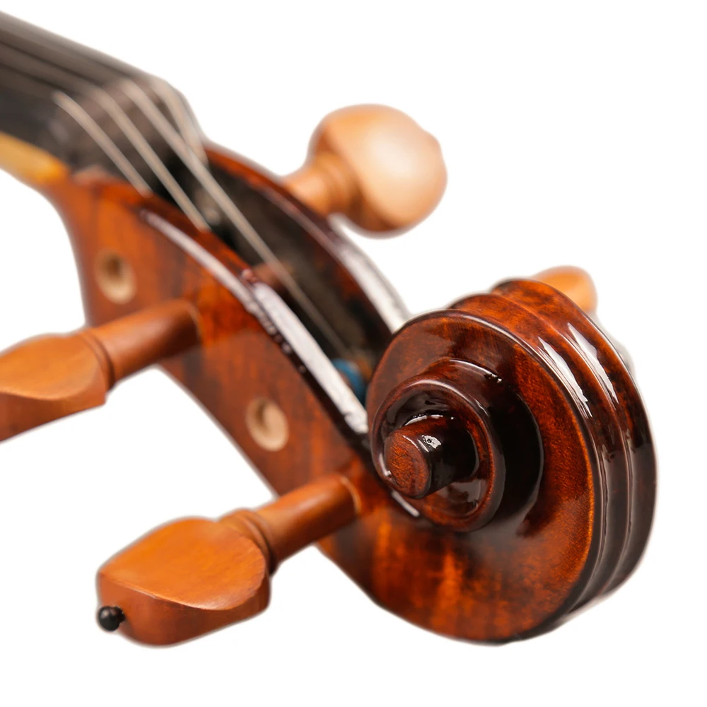 TONGLING Brand Handmade Antique Violin Natural Stripes Maple Hand-craft Oil Varnishing Violino Jujube Fitted enlarge