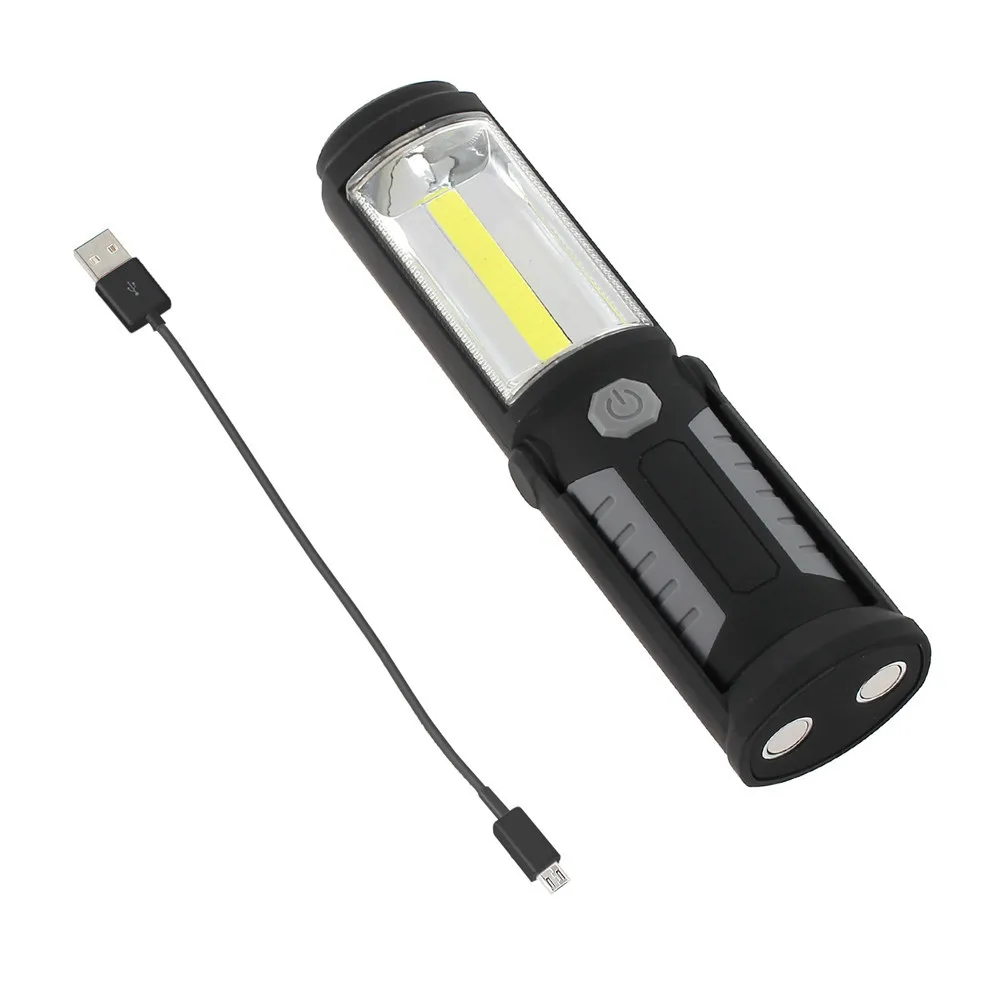 Proster для мощной портативной USB зарядки COB светодиодный магнитный перезаряжаемый
