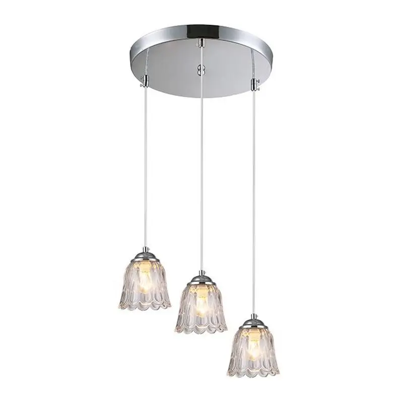 Современные стеклянные подвесные светильники для столовой простые кухонные
