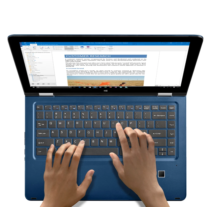 VOYO 13.3 &quotсенсорный экран и распознавания отпечатков пальцев ноутбук vbook V3 6th Gen