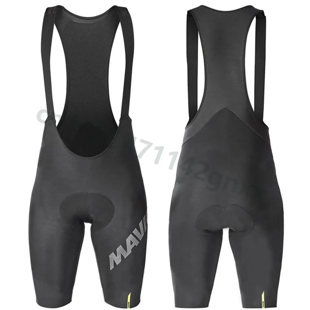 Мужской комбинезон для езды на велосипеде MAVIC красный нагрудник с гелевой