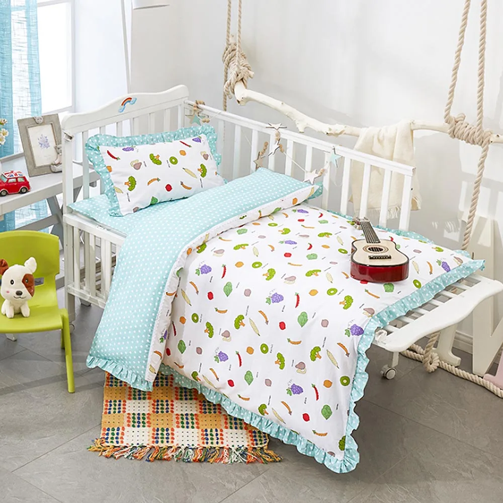 Комплект постельного белья из 3 предметов хлопковый комплект для мальчиков и