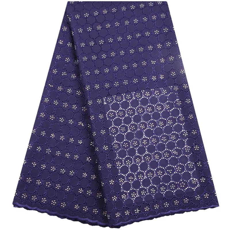 Новинка 2019 Африканское сухое хлопковое кружево швейцарская вуаль ткань высокого