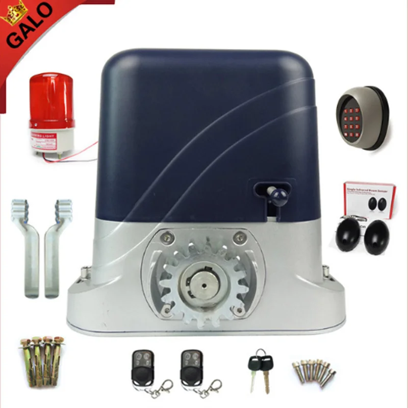 kit5 Полный комплект электронных раздвижных ворот двигателя вождения 600 кг дома или фабрики ворота с 2ps пульт дистанционного управления двери перемещения - Цвет: kit5