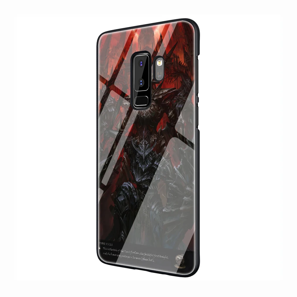Dark souls закаленное Стекло чехол для телефона чехол для samsung Galaxy S7 край S8 9 10, 8, 9, 10, плюс A10 20 30 40 50 60 70 - Цвет: G5