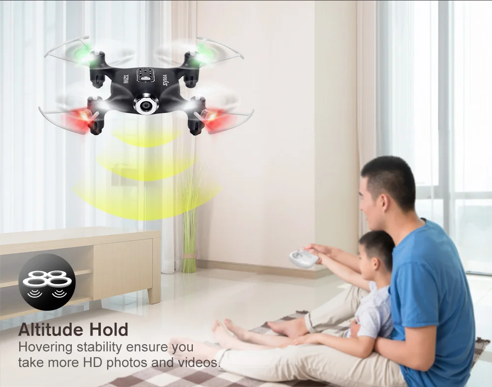 Syma X21W вертолет мини Drone с камерой Wi-Fi FPV реального времени передачи Радиоуправляемый квадрокоптер карман Квадрокоптер самолетов дроны