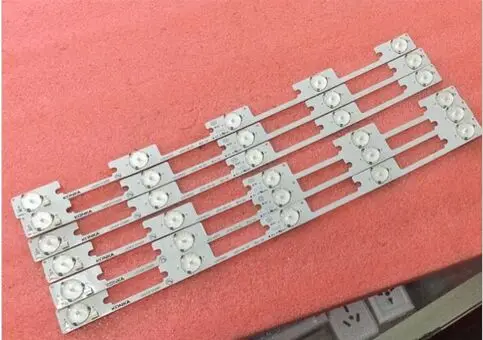 Светодиодная лента с подсветкой 375 мм 5 светодиодов для ЖК-телевизора Konka LED42F3700NF