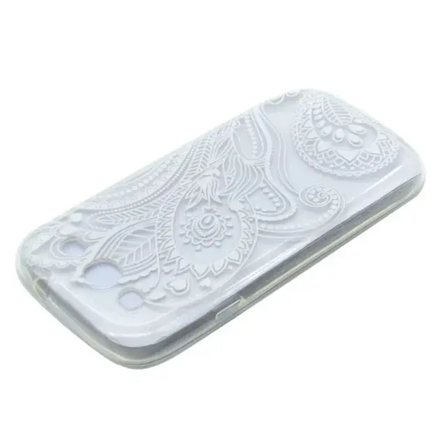 Для Samsung Galaxy S3 SIII I9300 Case Мягкие Силиконовые ТПУ Coque УФ Обложка Цвет Картина