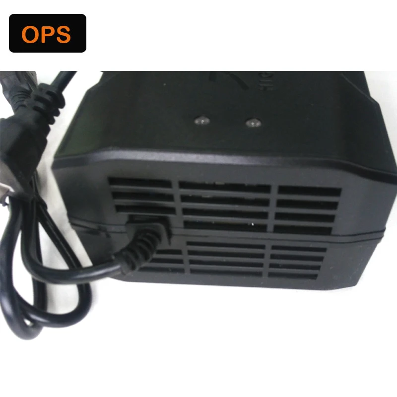 Фото Зарядное устройство для свинцово-кислотных аккумуляторов OPS, 96 в, 20 Ач, 12 Ач, 14 Ач, для электрических велосипедов, велосипедных скутеров, 220 В п... №5