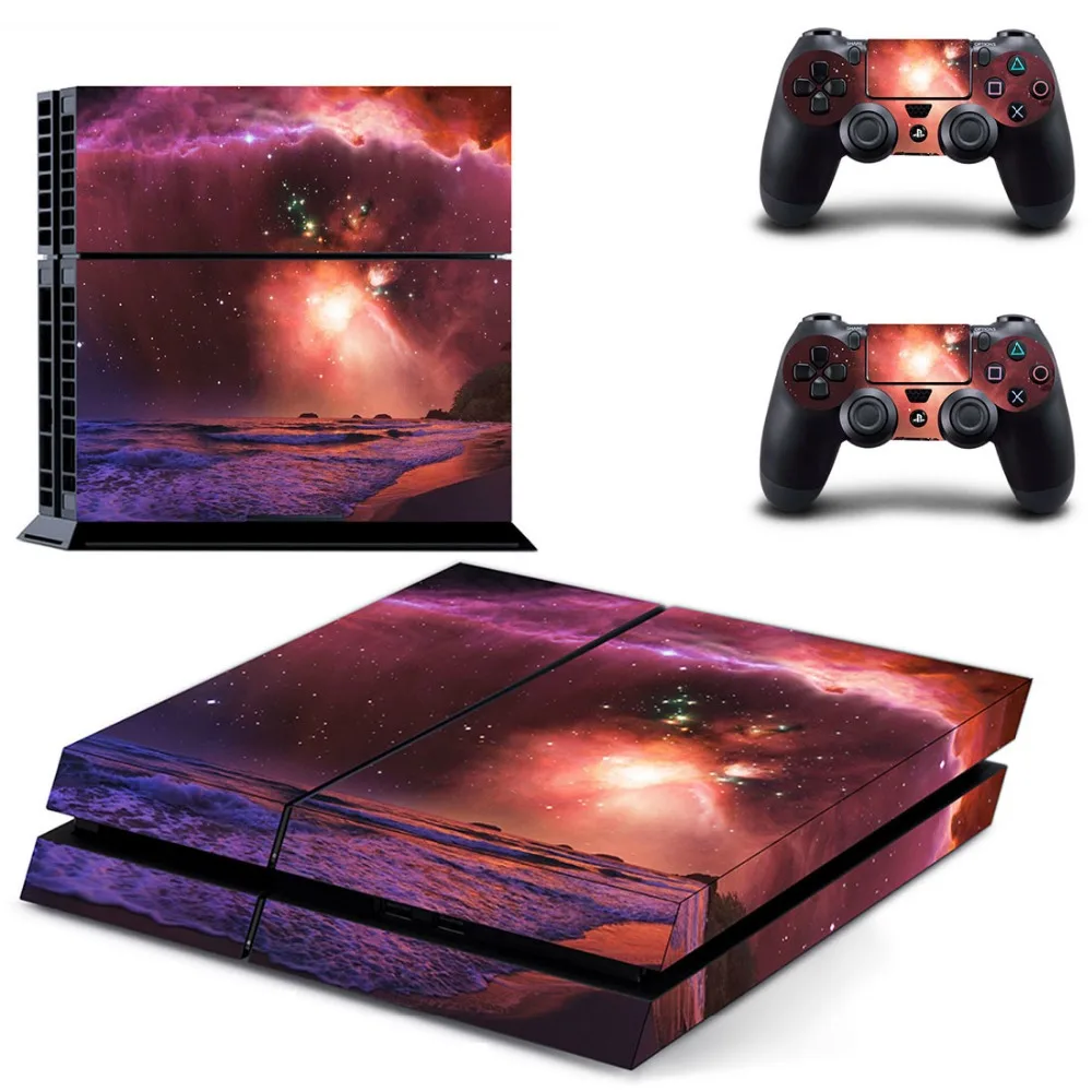 Наклейки для PS4 Playstation 4 консоли контроллеры геймпад виниловые наклейки крышка