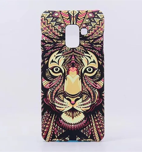 Милый лев тигр Волк светится в темноте Чехлы для Samsung Galaxy S10 Plus S10e J4 J6 A8 A6 A9 A7 2018 слон