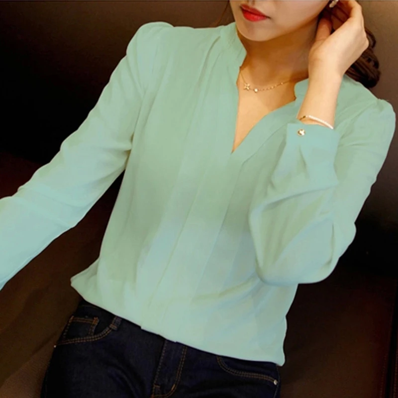 Windreama плюс размеры элегантные летние для женщин шифоновая блузка женские белые