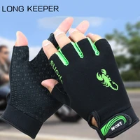 2021 half finger gloves men womens summer sports fishing training gloves non slip sunscreen breathable fingerless mittens luvas