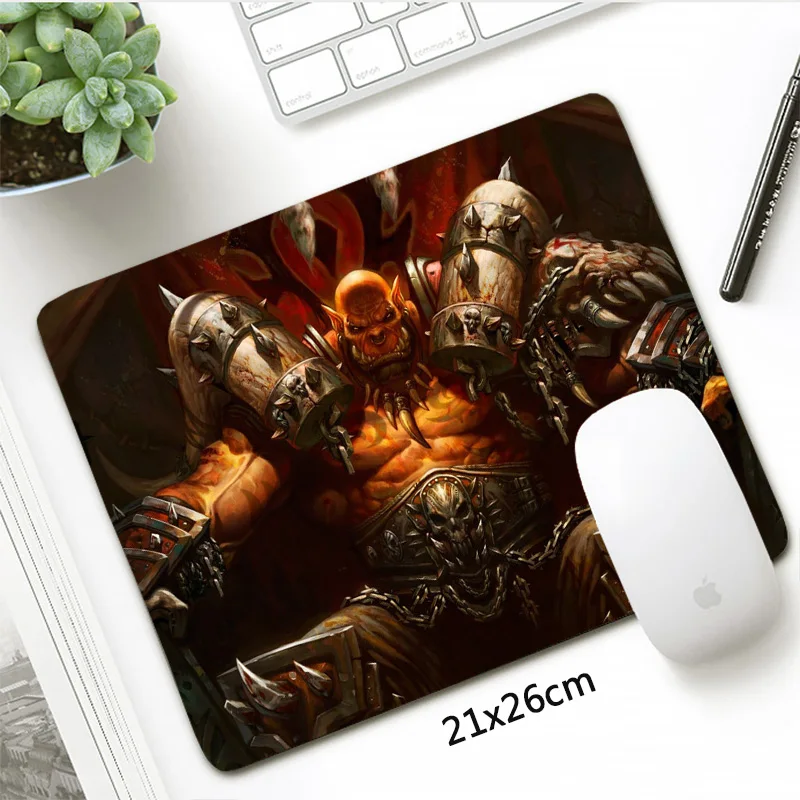 21x26 см игровой коврик для мыши Hearthstone Heroes Of Warcraft маленький размер