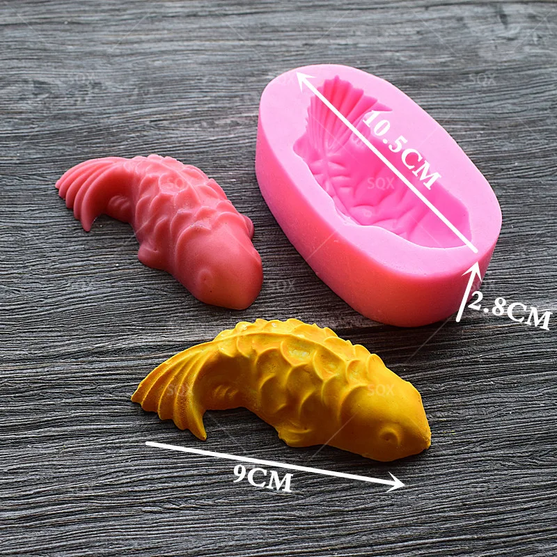 Новое поступление формы для выпечки шоколадных тортов в форме рыбы силиконовые