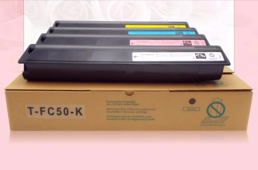 4 шт. картридж для принтера Toshiba E2555C 3055C 3555C 4555C 5055C | Компьютеры и офис