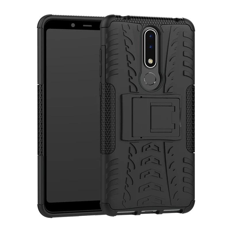 Чехол для Nokia 3 1 Plus жесткий резиновый силиконовый чехол чехлы Plus|Бамперы| |