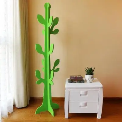 Луи Модный интерьер простой современный Hatstand одежда вешалка для пальто простая одежда в европейском стиле дерево шляпа стойка пальто Стенд - Цвет: 170cm  Cactus 1