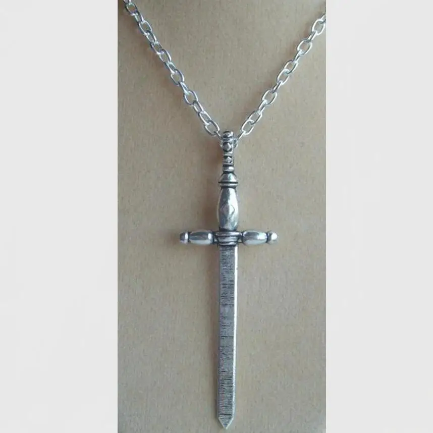 Модная подвеска Adonai Excalibur Гладиатор средневековый меч очаровательные украшения