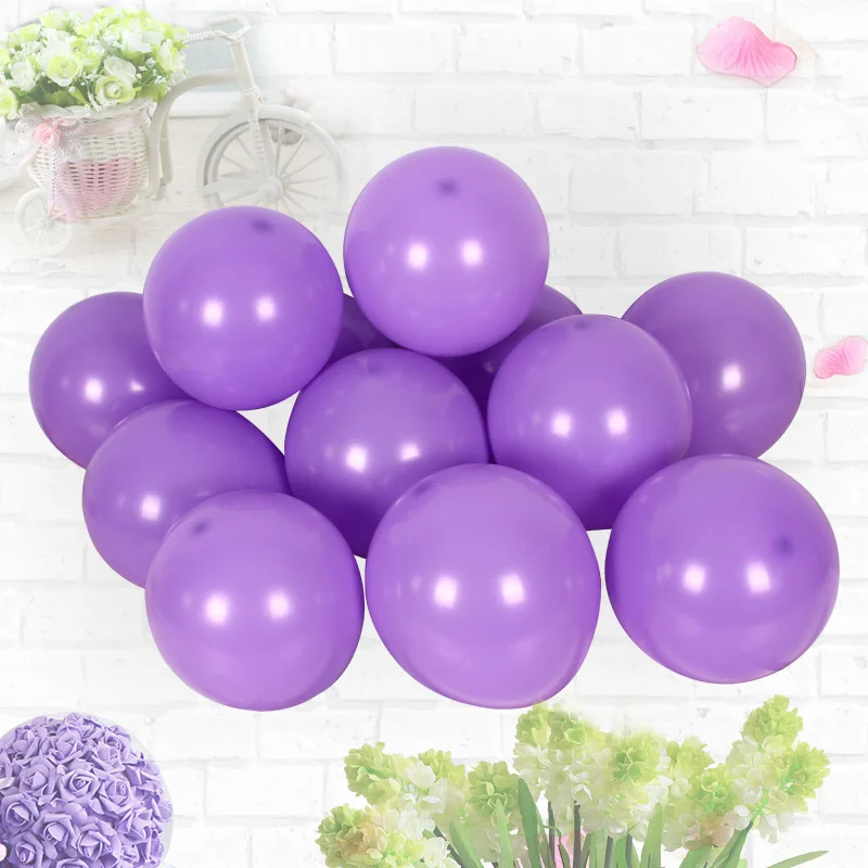 10Pcs10inch на день рождения шары из латекса гелием воздушный шар утолщение Перл