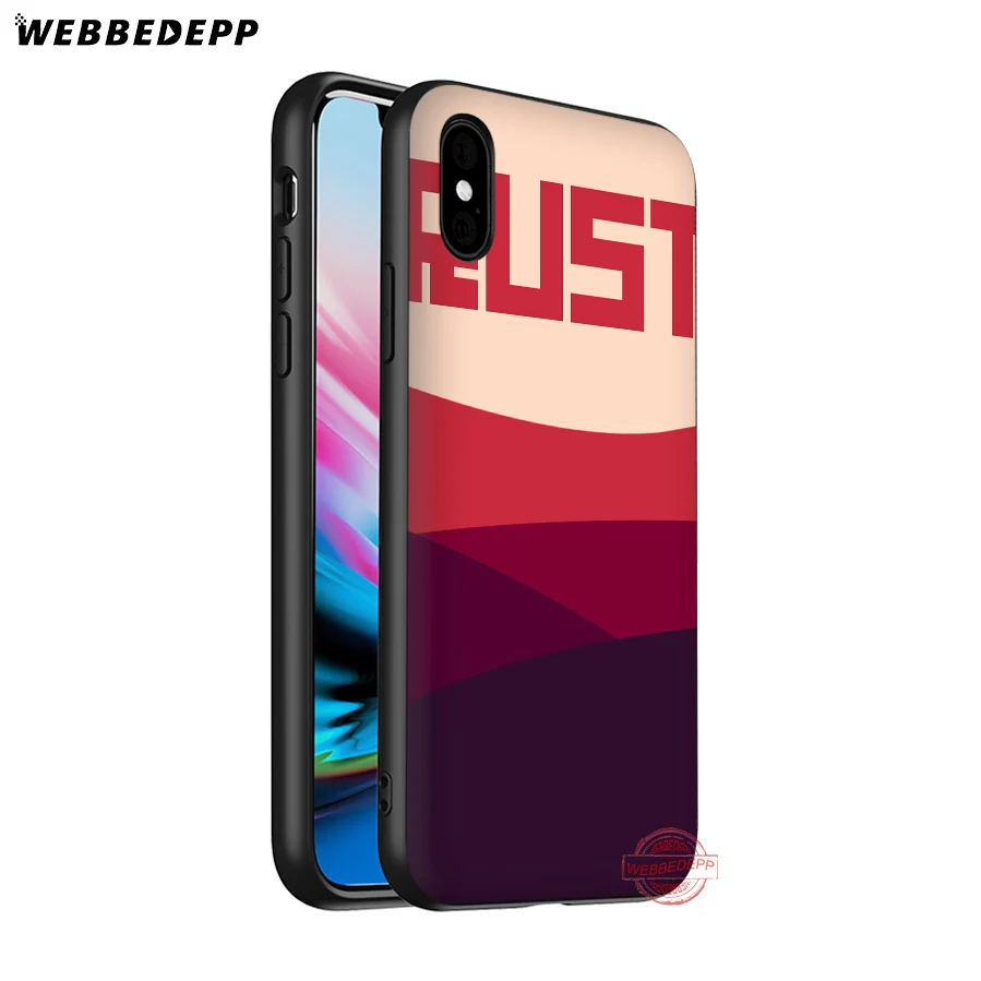 WEBBEDEPP Мягкий силиконовый чехол с рисунком ржавчины для iPhone 8 7 6S 6 Plus 11 Pro XS Max XR X 5 |