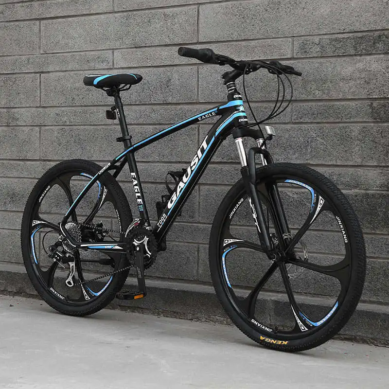 3 Cutter black blue Горный велосипед рама из алюминиевого сплава 26 дюймов колеса гидравлические дисковые тормоза SHIMAN0 30 скоростной велосипед Спорт на открытом воздухе MTB Bicicleta - Цвет: 3 Cutter black blue