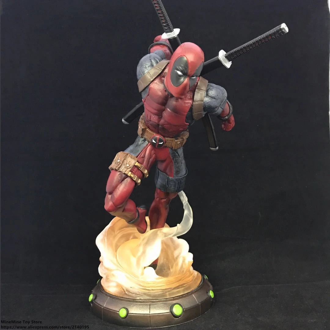 ZXZ Marvel Мстители Дэдпул 35 5 см фигурка осанки коллекция украшений аниме игрушка