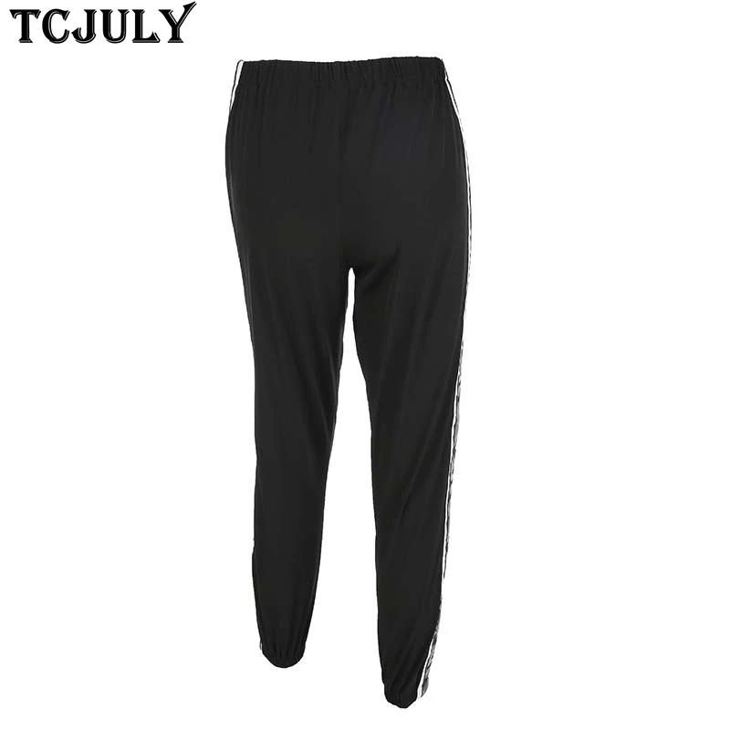 Женские камуфляжные штаны TCJULY черные облегающие с высокой талией и карманами |