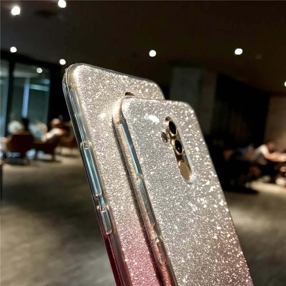 Радужный ТПУ силиконовый чехол для Huawei Mate 20 10 9 8 P20 Lite P10 Honor 7X 6X 6A iphone X XR XS MAX SE 6 6s 7 Plus