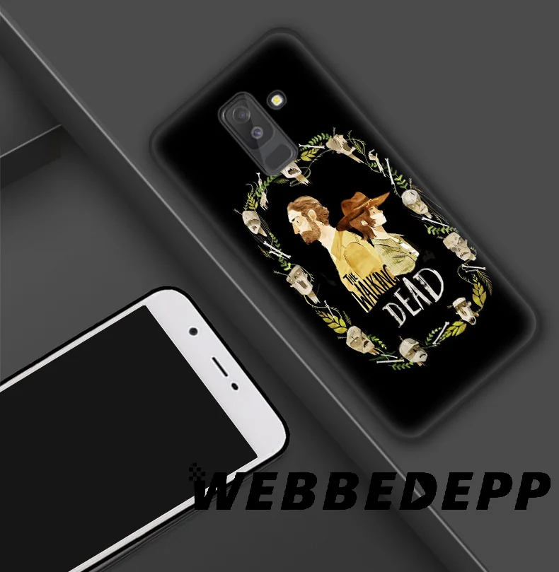 WEBBEDEPP The Walking Dead Soft TPU Silicone Case for Samsung Galaxy S10 S10e S9 S8 Plus S7 S6 Edge & J6 |