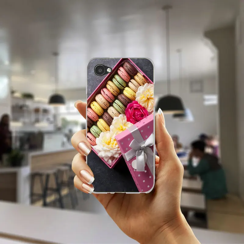 Phone Cases Soft TPU Silicone for LG Spirit G2 G3 Mini G4 G5 G6 K4 K7 K8 K10 V10 V20 V30 Coque Bags Dessert Sweet Macaroons | Мобильные