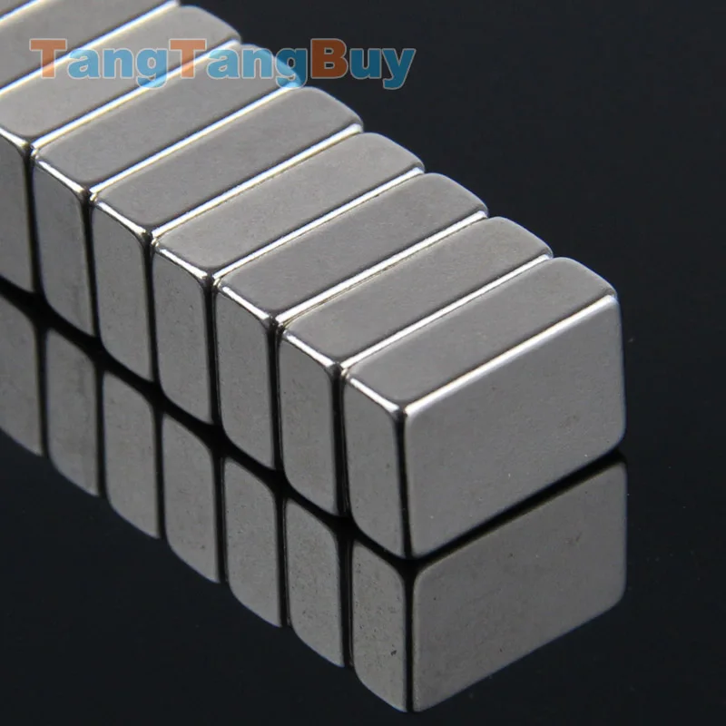 OMO Magnetics оптовая продажа 100 шт. супер сильный блок кубоид дисковые полосы Магниты