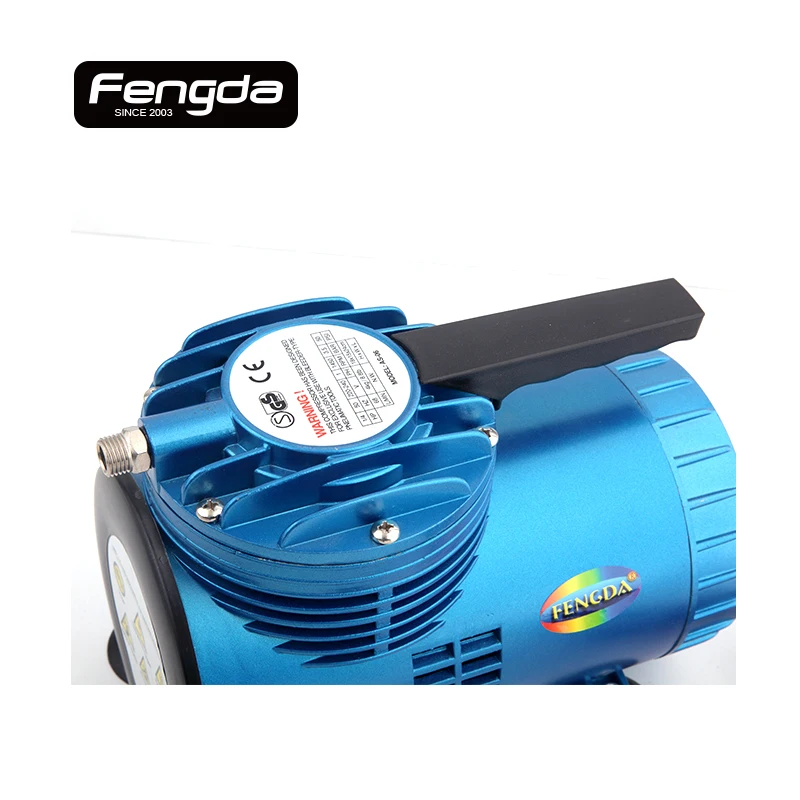 Мини воздушный компрессор Fengda без масла мембранный насос для AS06-1 краска тела