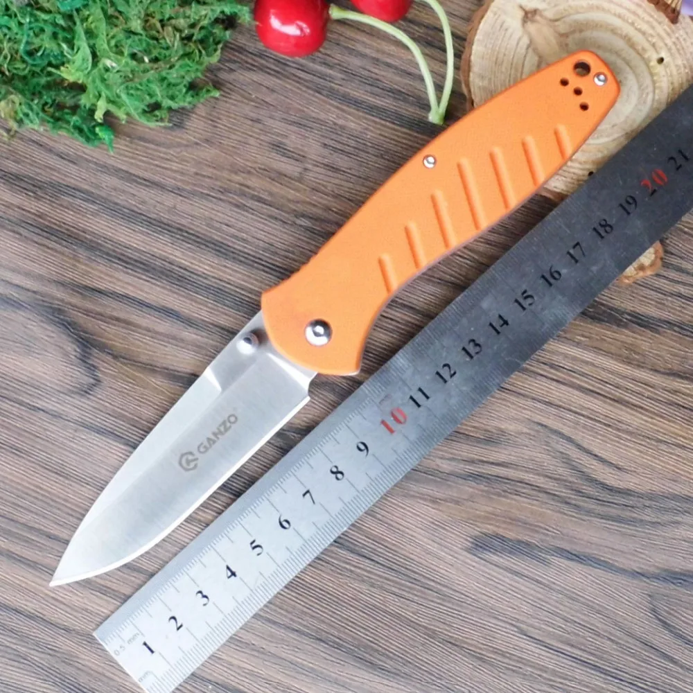 Жар-Ganzo G738 440C лезвие G10 ручка для повседневного использования, складной нож для выживания, инструмент для кемпинга, карманный нож для охоты Тактический уличный инструмент edc